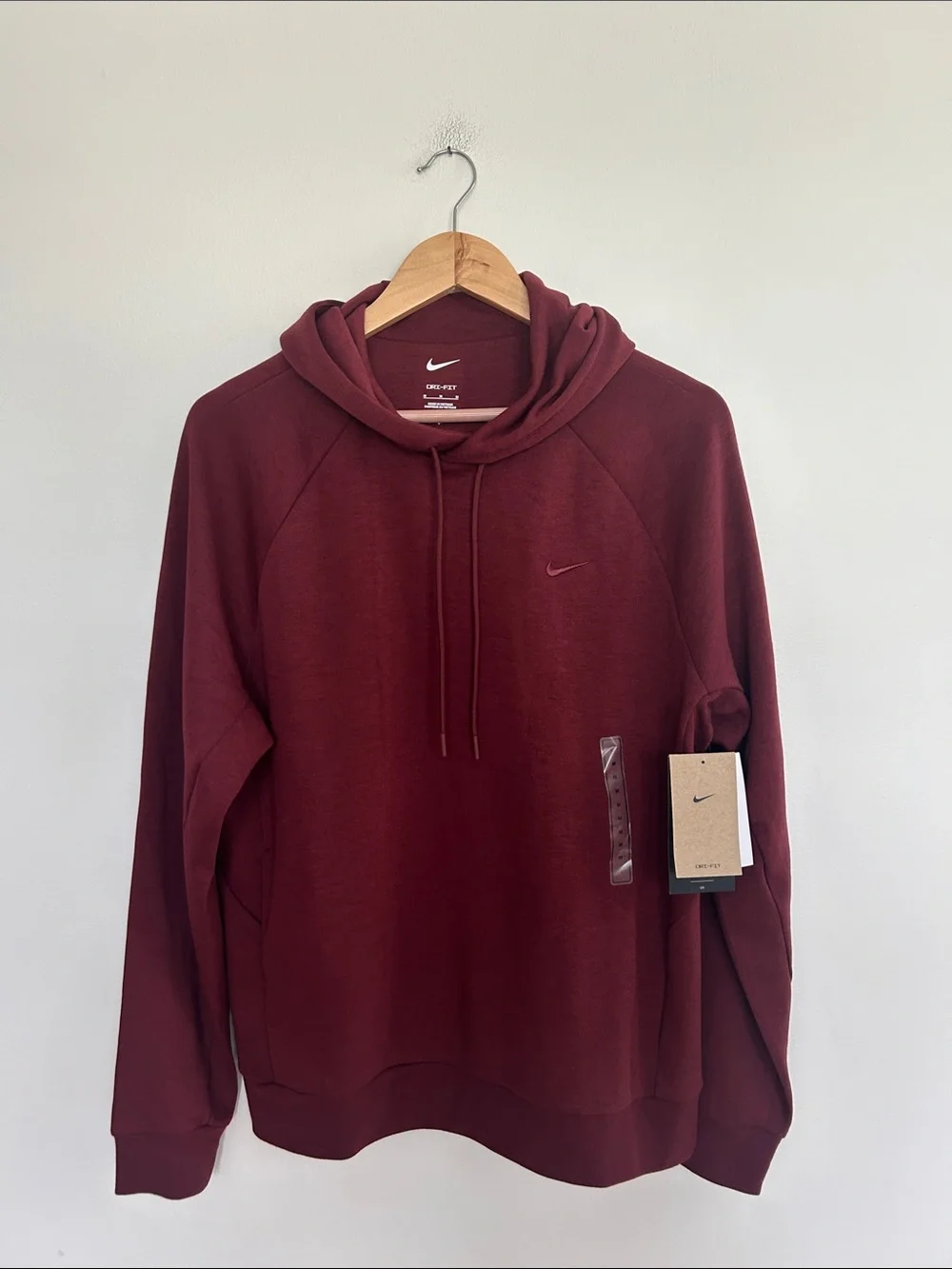 Nike Men's Dri-Fit Primary Fleece UV Pullover Hoodie Size Medium NWT